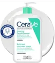 CeraVe Foaming Face Wash, Gentle Face Cleanser for Men & Women with Hyaluronic Acid, Niacinamide, Ceramides. Makeup Remover for oily skin, Fragrance-Free, Non-Comedogenic, Sensitive Skin, 473ML